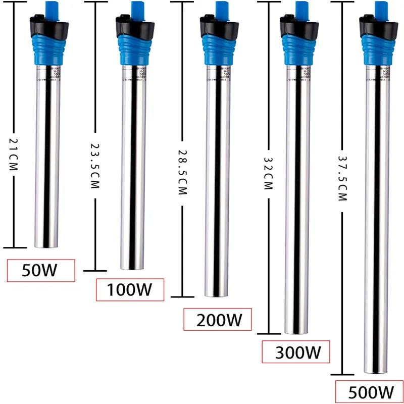 Marine Aquarium Nano - 50W/100W/200W/300W/500W dalgıç akvaryum ısıtıcı balık tankı