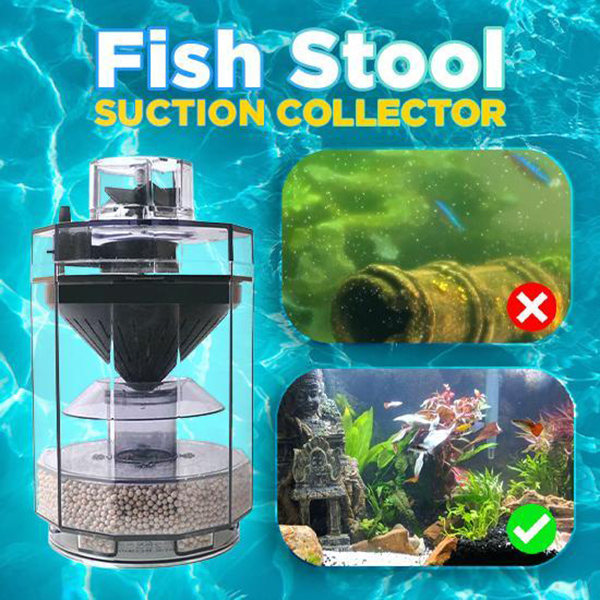 Marine Aquarium Uv Filter - Akvaryum balık Poop toplamak için balık