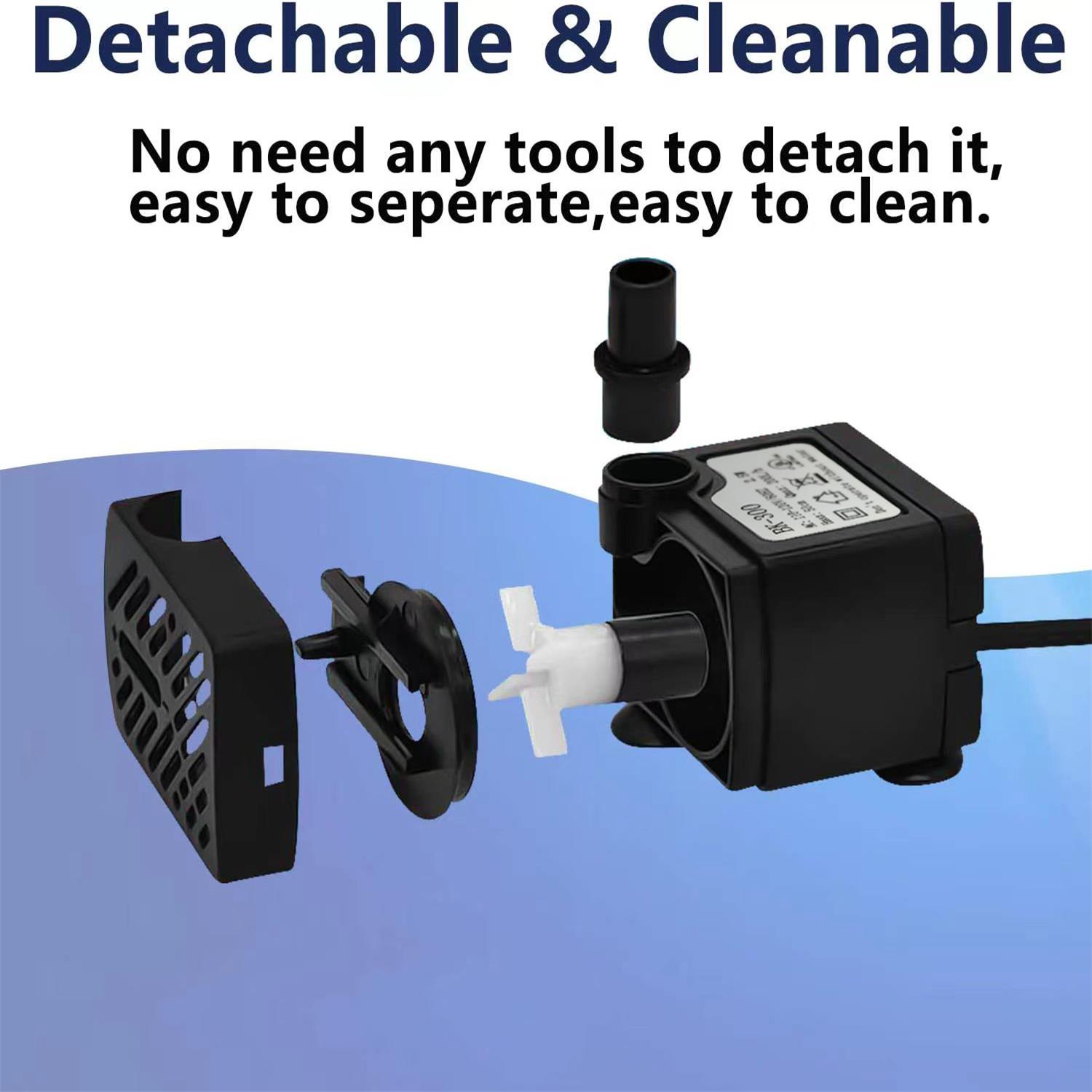 Marine Aquarium Dc Pump - Mini Balık Tankı Su Pompası Kolay