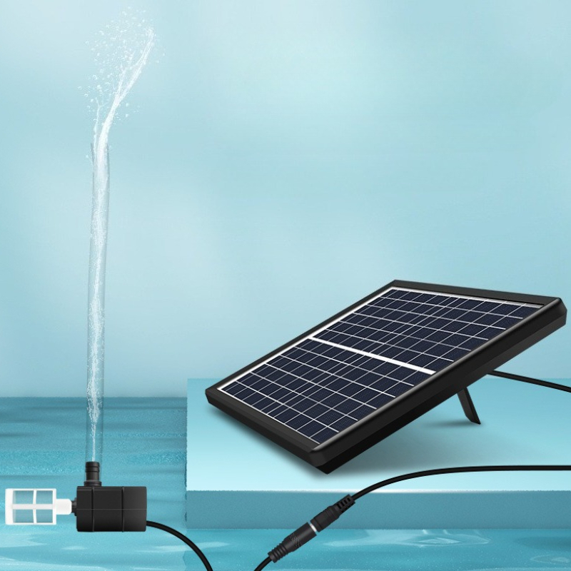 Marine Aquarium Nano - Güneş Enerjili Su Pompası Filtresi Balık