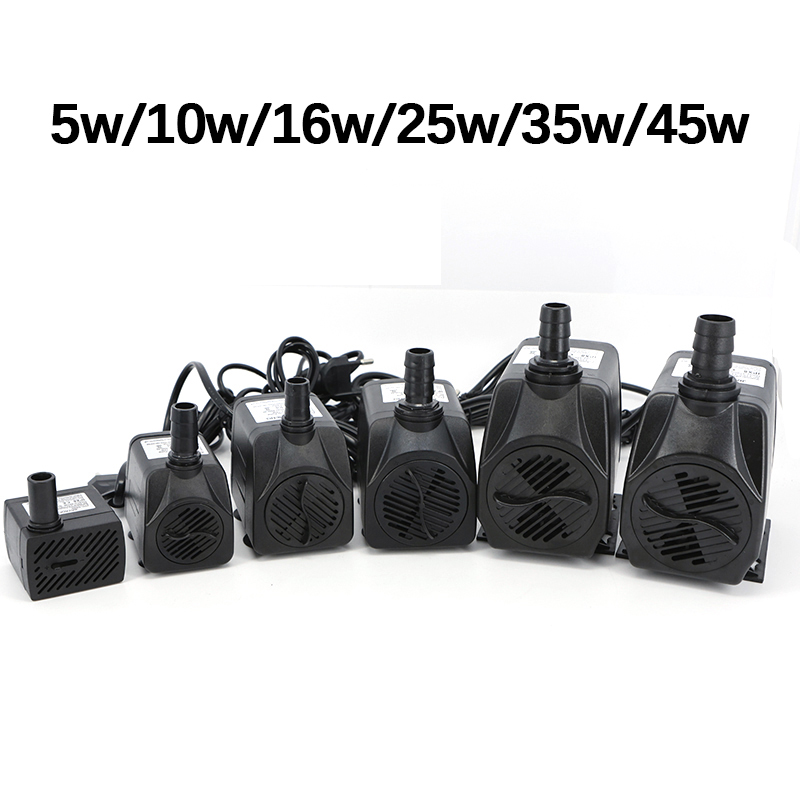 Marine Aquarium Dc Pump - 3/5/10/16/25/35/45W AB 220v Dalgıç Su mikro