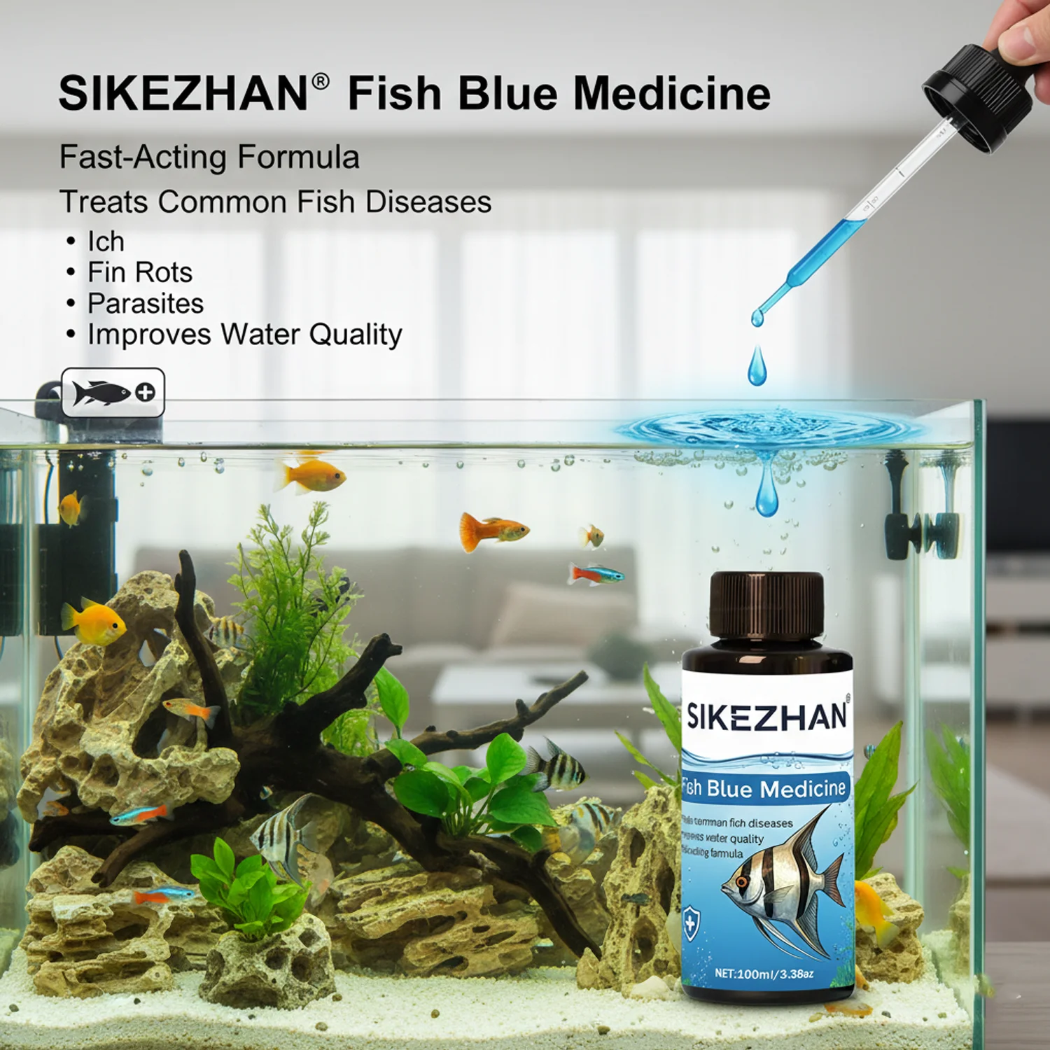 500 ml Metilen Mavi Solüsyon A - Marine Aquarium Uv Filter incelemesi ve fiyatı